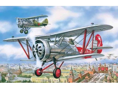 Polikarpow I-5 Russisches Jagdflugzeug 