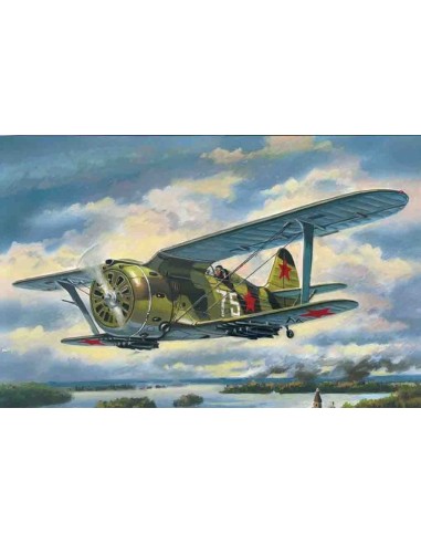 I-153 "Chaika", WWII Soviet Biplane Fighter 