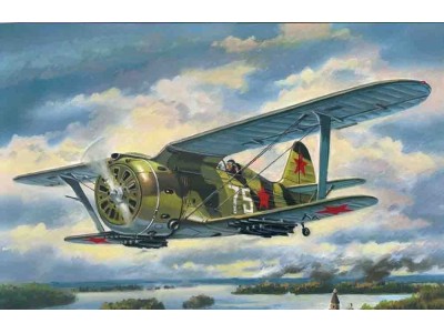 I-153 "Chaika", WWII Soviet Biplane Fighter 