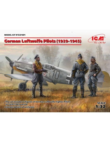 German Luftwafe Pilots(1939-1945)(3 Figu 