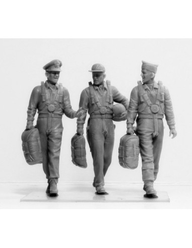 USAAF Pilots (1941-1945) (3 figures) 