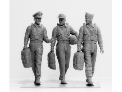 USAAF Pilots (1941-1945) (3 figures) 