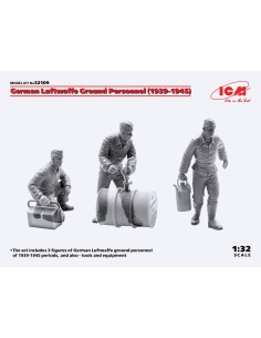 German Luftwaffe Ground Personnel(1939-1945)(3 figures) 