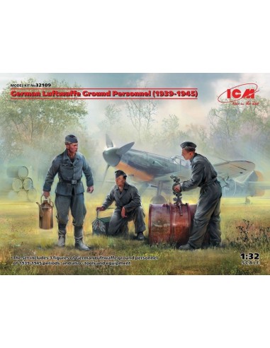 German Luftwaffe Ground Personnel(1939-1945)(3 figures) 