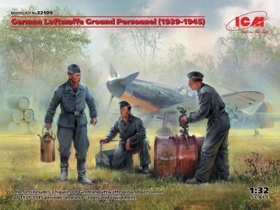 German Luftwaffe Ground Personnel(1939-1945)(3 figures) 