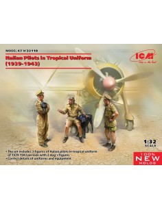 Italian Pilots in Tropical Uniform (1939-1943) ( 