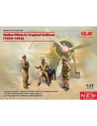 Italian Pilots in Tropical Uniform (1939-1943) ( 