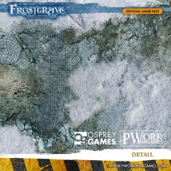 Tapis de jeu néoprène Frostgrave 90x90cm 2