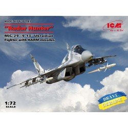 Radar Hunter MiG-29 '9-13 Ukrainian Fighter with HARM missiles 