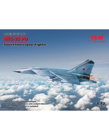 MiG-25 PD, Soviet Interceptor Fighter 