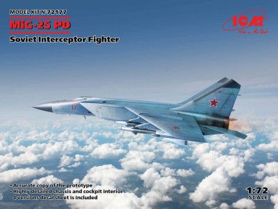 MiG-25 PD, Soviet Interceptor Fighter 