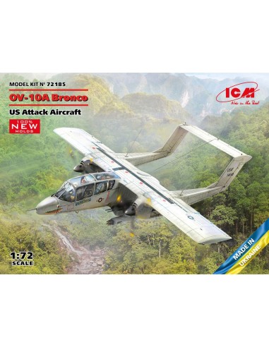 OV-10A Bronco, US Attack Aircraft (100% new molds) 