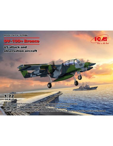 OV-10D+ Bronco, US attack and observation aircraft 