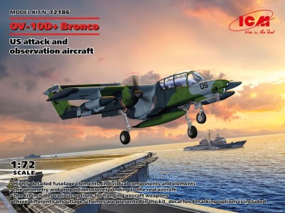 OV-10D+ Bronco, US attack and observation aircraft 