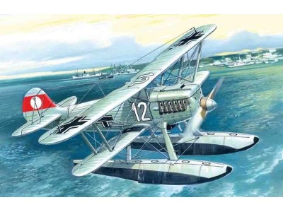 Heinkel  He 51B-2 German Fighter Seaplane 