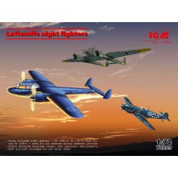 Luftwaffe night fighters (Messerschmitt Bf 109E-4, FW 189A-1, Do 17Z-10) 