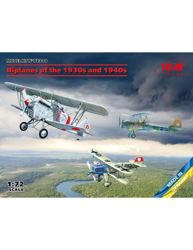 Biplanes of the 1930s and 1940s (??-51A-1, Ki-10-II, U-2/Po-2VS) 