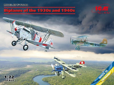 Biplanes of the 1930s and 1940s (??-51A-1, Ki-10-II, U-2/Po-2VS) 