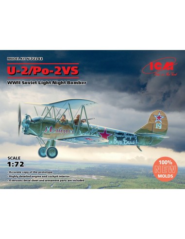 U-2/Po-2VS, WWII Soviet Light Night Bomber 