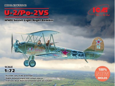 U-2/Po-2VS, WWII Soviet Light Night Bomber 