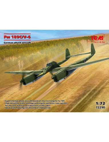 Fw 189C/V-6, German attack aircraft 