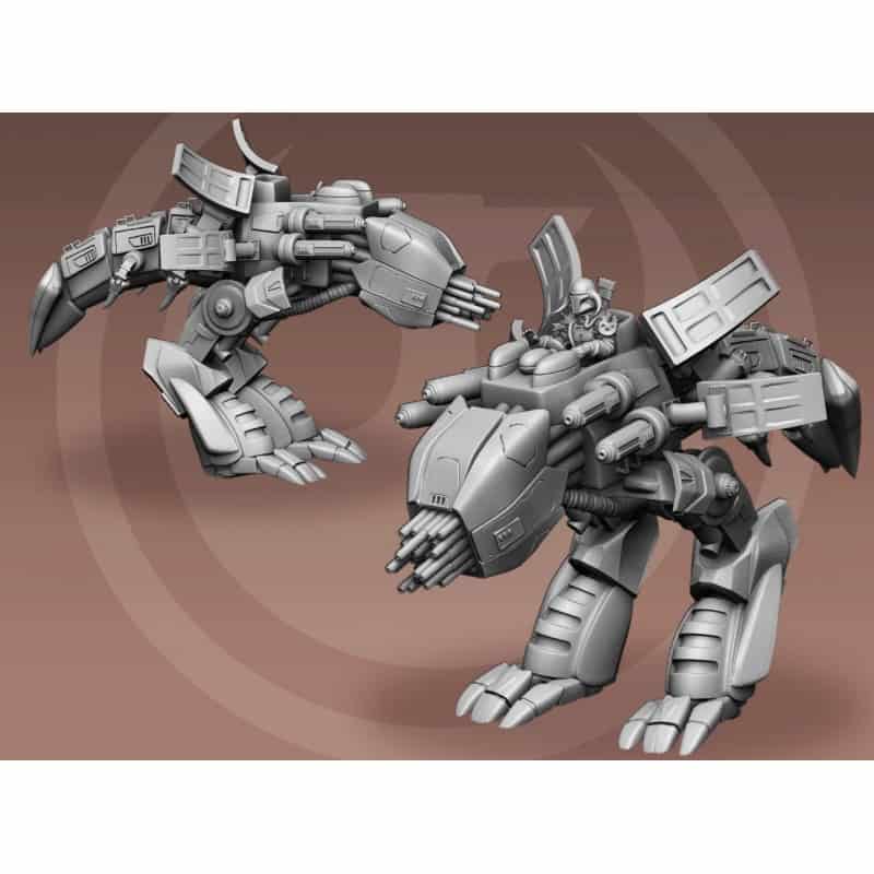 Bipode Mecha Fichier STL