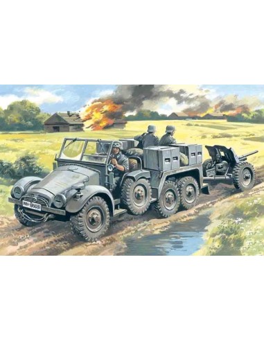 Krupp L2H143 Kfz. 69 with Pak 36 Gun 