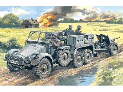 Krupp L2H143 Kfz. 69 with Pak 36 Gun 