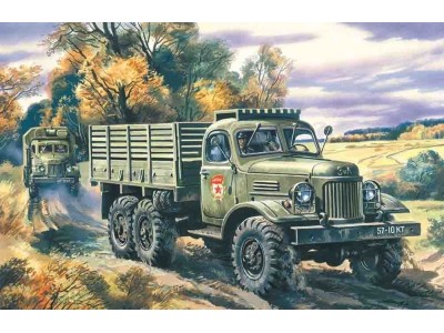 Russischer Militär LKW ZiL-157 