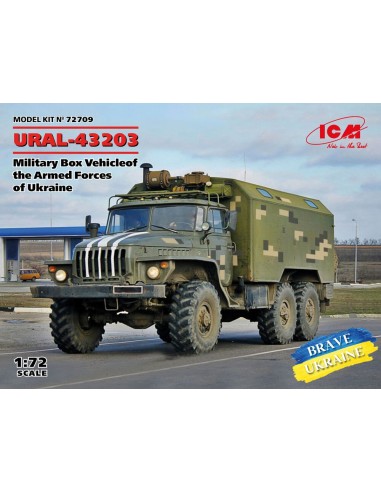 URAL-43203, Military Box Vehicle of the Armed Forces of Ukraine 