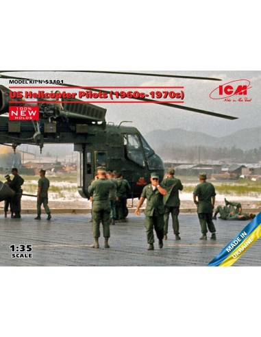 US Helicopter Pilots (1960s-1970s) (100% new molds) 