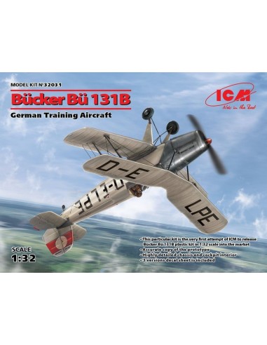 Bücker Bü 131B,German Training Aircraft 