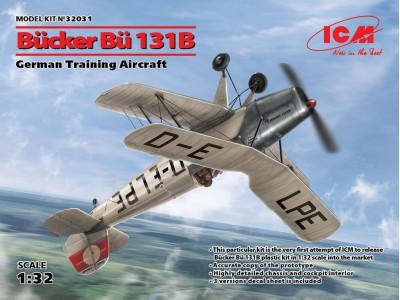 Bücker Bü 131B,German Training Aircraft 