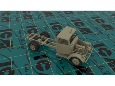 Army Group"Center"(Summer 1941)(Kfz1,Typ L3000S,German Infantry(4 figures)Ger.Drivers 