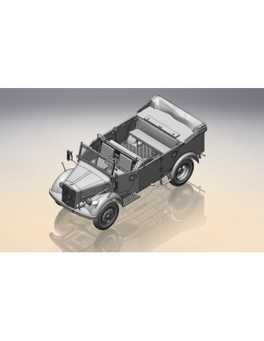 Wehrmacht Off-road Cars (Kfz1,Horch 108 Typ 40, L1500A) 