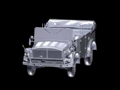 Wehrmacht Off-road Cars (Kfz1,Horch 108 Typ 40, L1500A) 