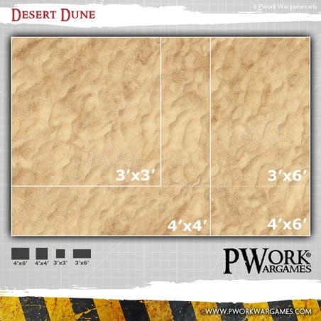 DESERT DUNE NEOPRENE 4X6'