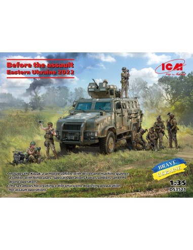 Before the assault. Eastern Ukraine 2022 