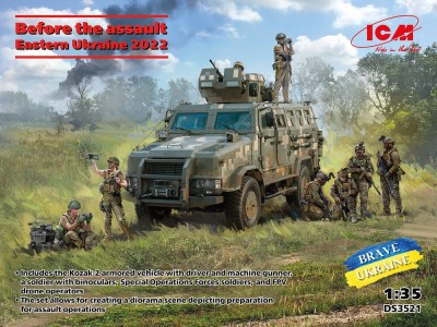 Before the assault. Eastern Ukraine 2022 