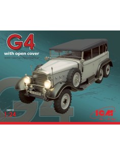 Typ G4 Soft Top WWII German Personnel Car 