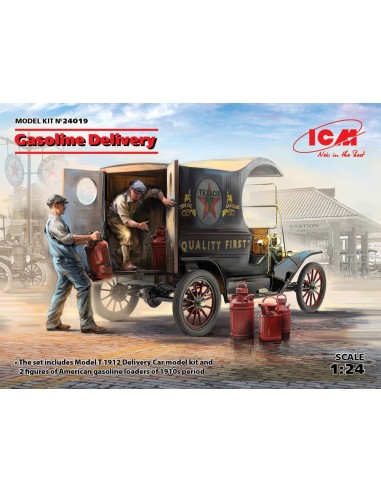 Gasoline Delivery, Model T 1912 Delivery 