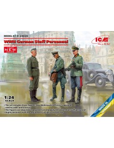 WWII German Staff Personnel (100% new molds) 