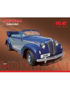 Admiral Cabriolet WWII German Passenger Car 