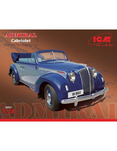 Admiral Cabriolet WWII German Passenger Car 