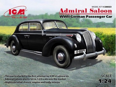 Admiral Saloon WWI German Passenger Car 