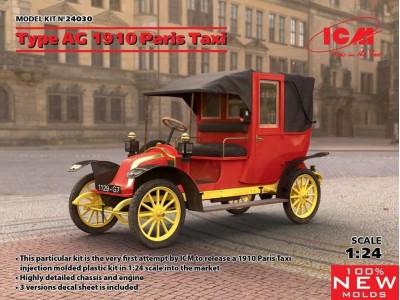 Type AG 1910 Paris Taxi 