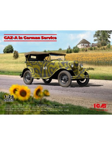 GAZ-A in German Service 