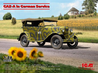 GAZ-A in German Service 