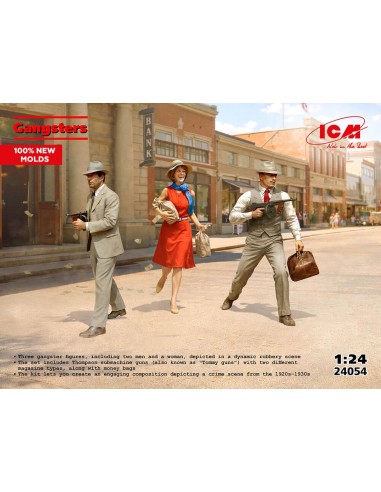 Gangsters (3 figures) 