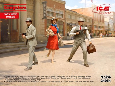 Gangsters (3 figures) 